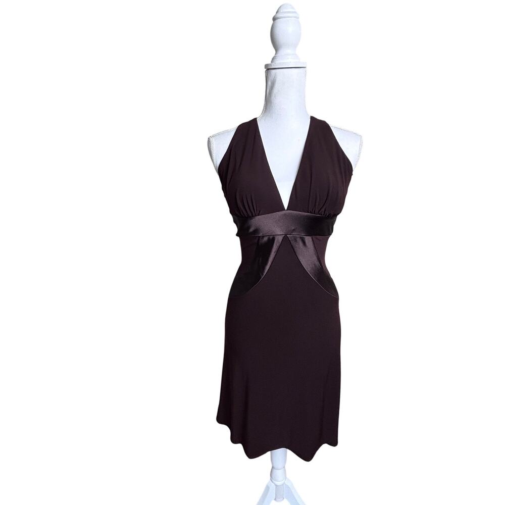 Morgan & Co Y2K Fairycore Prom Dress Brown Formal XS
